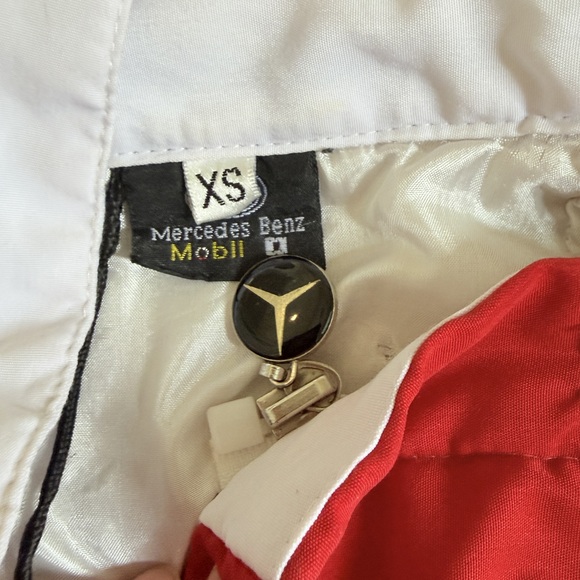 Mercedes-benz vintage Lewis Hamilton Vodafone McLaren Mercedes F1 racing jacket - Picture 7 of 9